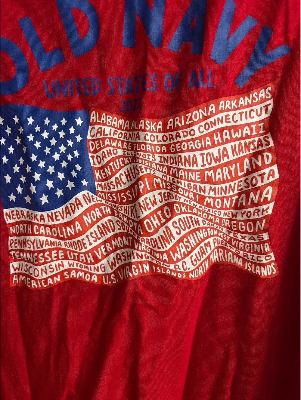 Womens medium  red old navy tank top